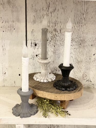 VICTORIAN CANDLE HOLDERS